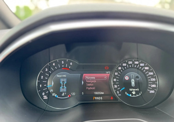 Ford S-Max cena 99900 przebieg: 168000, rok produkcji 2019 z Węgrów małe 781
